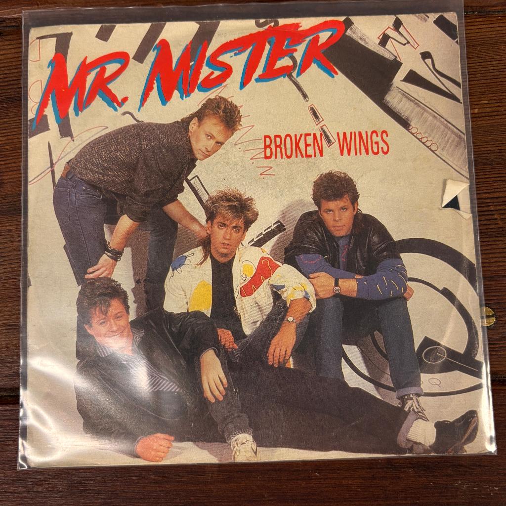 Mr. Mister - Broken wings, 7 inch, Single, Ophalen of Verzenden, Zo goed als nieuw
