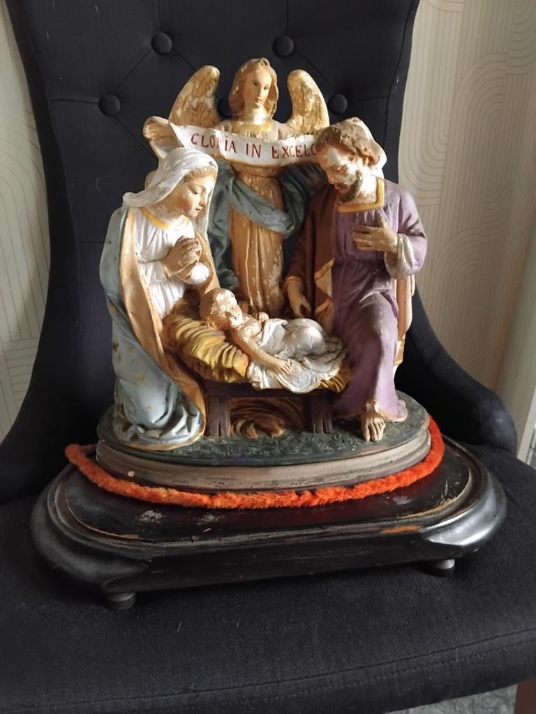 Eeuw oude Kerststal, Antiek en Kunst, Antiek | Religie, Ophalen