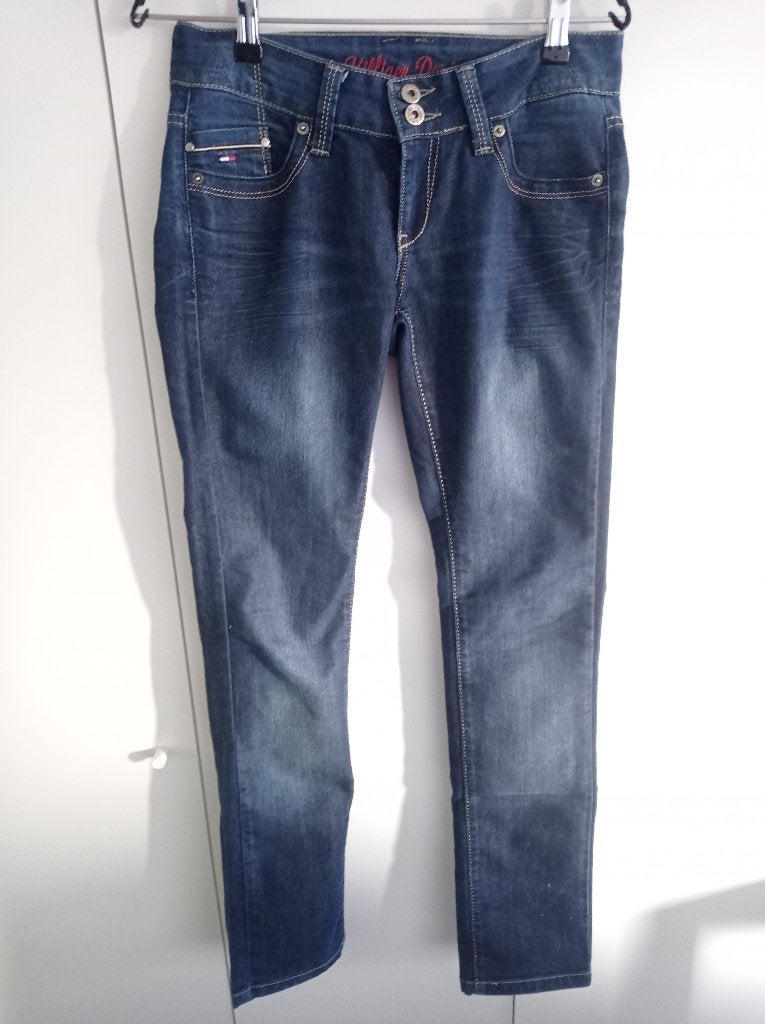 Tommy Hilfiger Jeans W29 L33, Blauw, Ophalen of Verzenden, Zo goed als nieuw, W28 - W29 (confectie 36)
