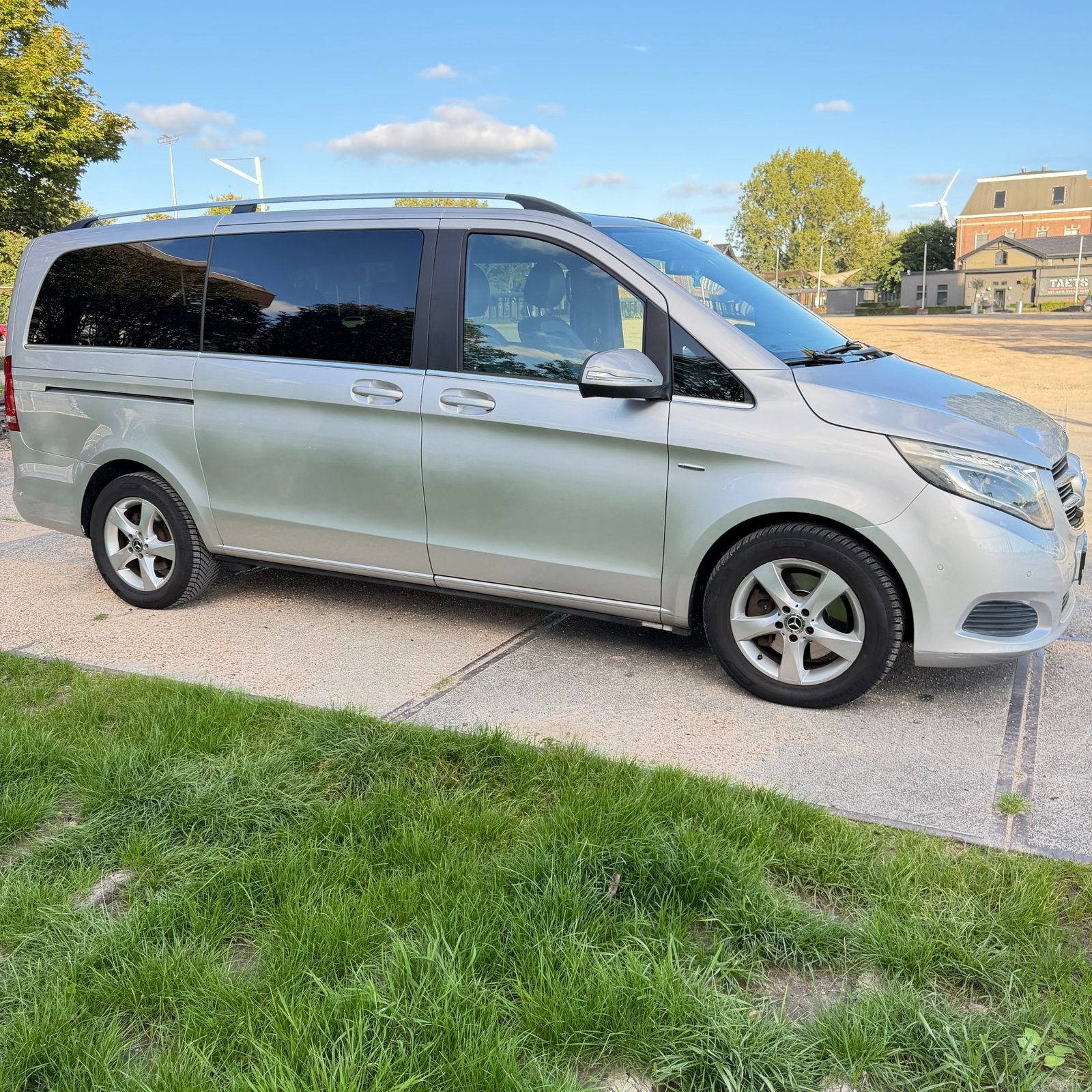 Mercedes-Benz V-Klasse 2.2 CDI 140KW V250 Lang 2014 Grijs, Auto's, Automaat, Achterwielaandrijving, 8 stoelen, 2000 kg