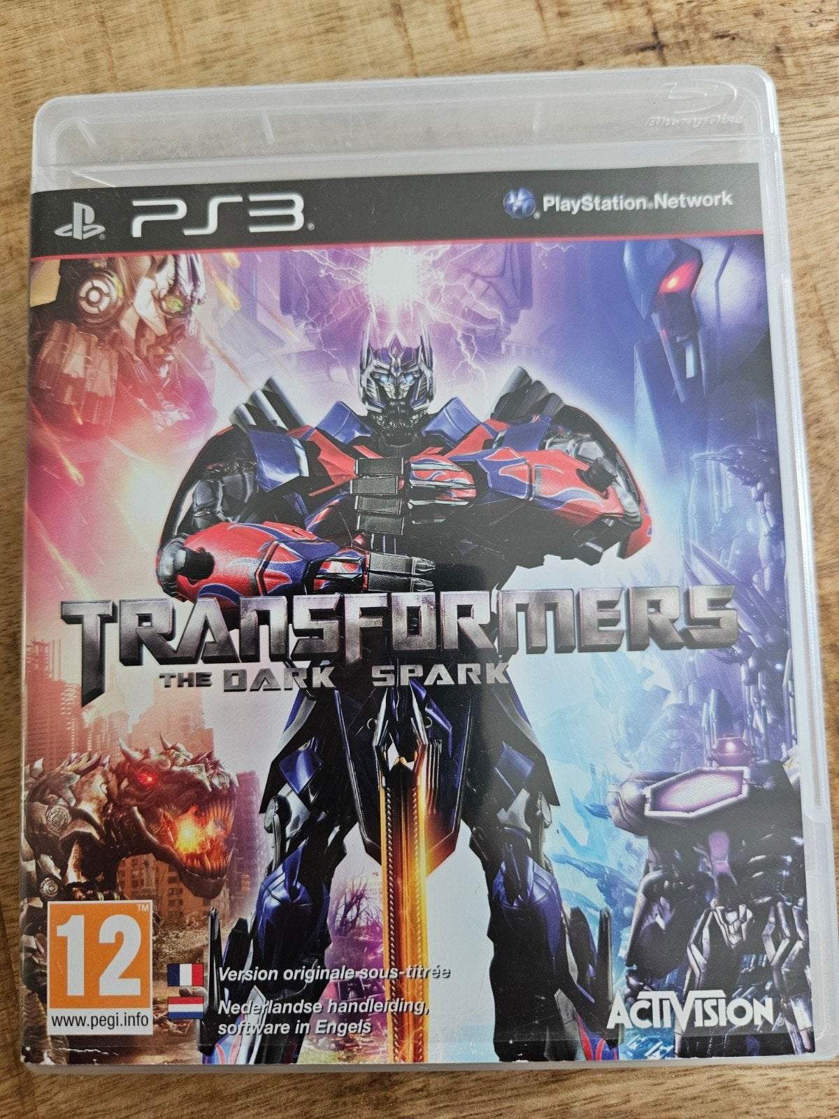 Transformers: The Dark Spark - PS3 (Zo goed als nieuw), Avontuur en Actie, Online, 1 speler, Ophalen of Verzenden