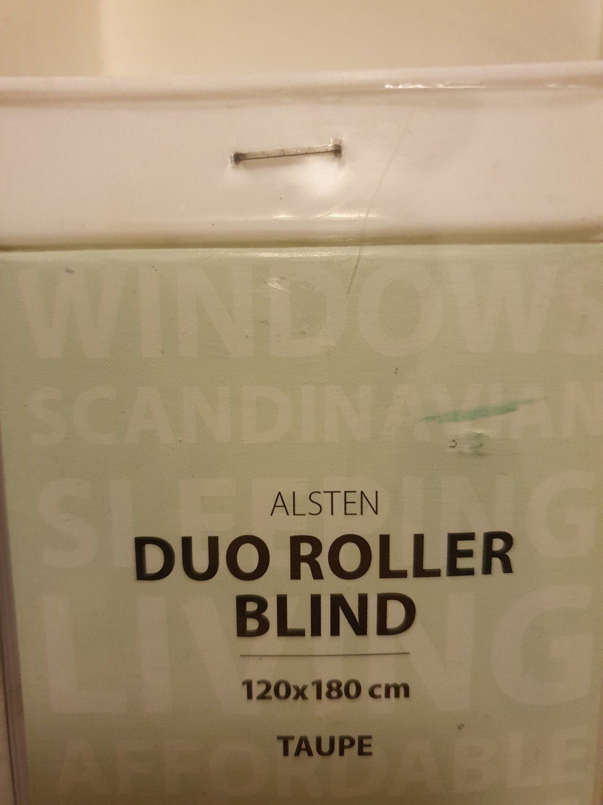 Nieuw Alsten Duo Rolgordijn Taupe 120x180 cm, Ophalen of Verzenden, Nieuw, Bruin