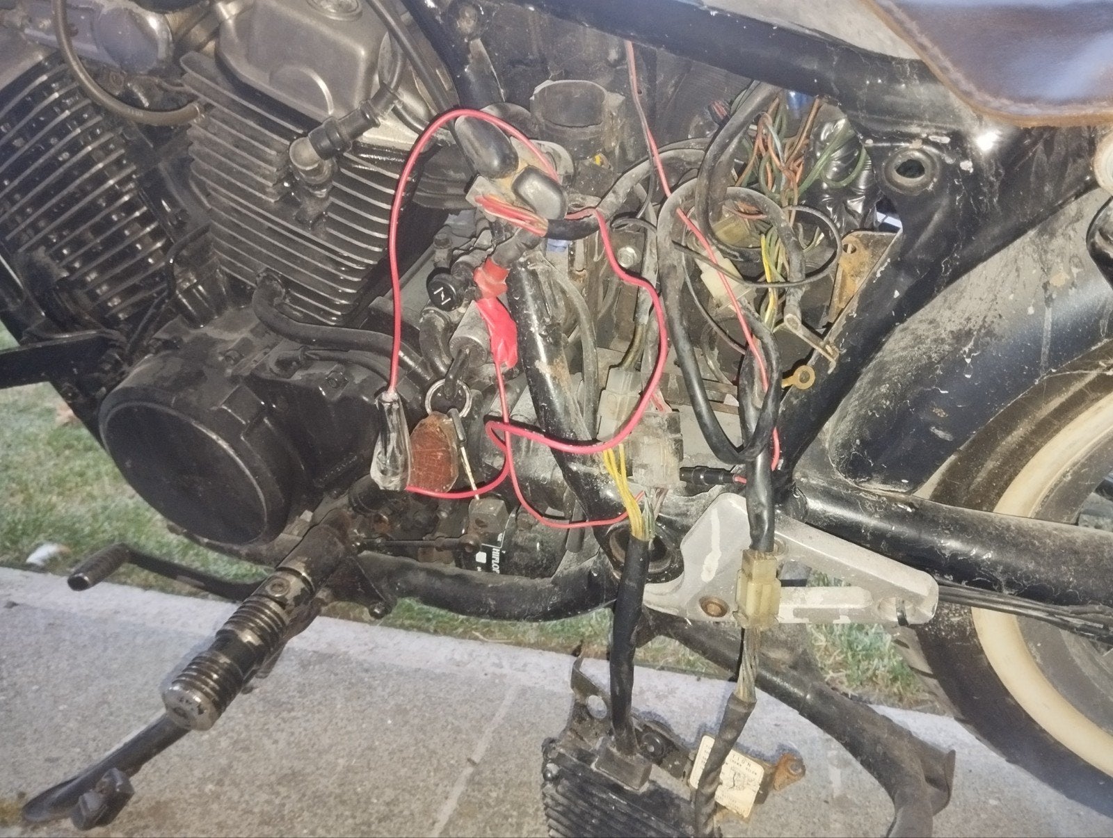 GEZOCHT HONDA VT 500 1983 SHADOW ONDERDELEN, Ophalen of Verzenden, Gebruikt
