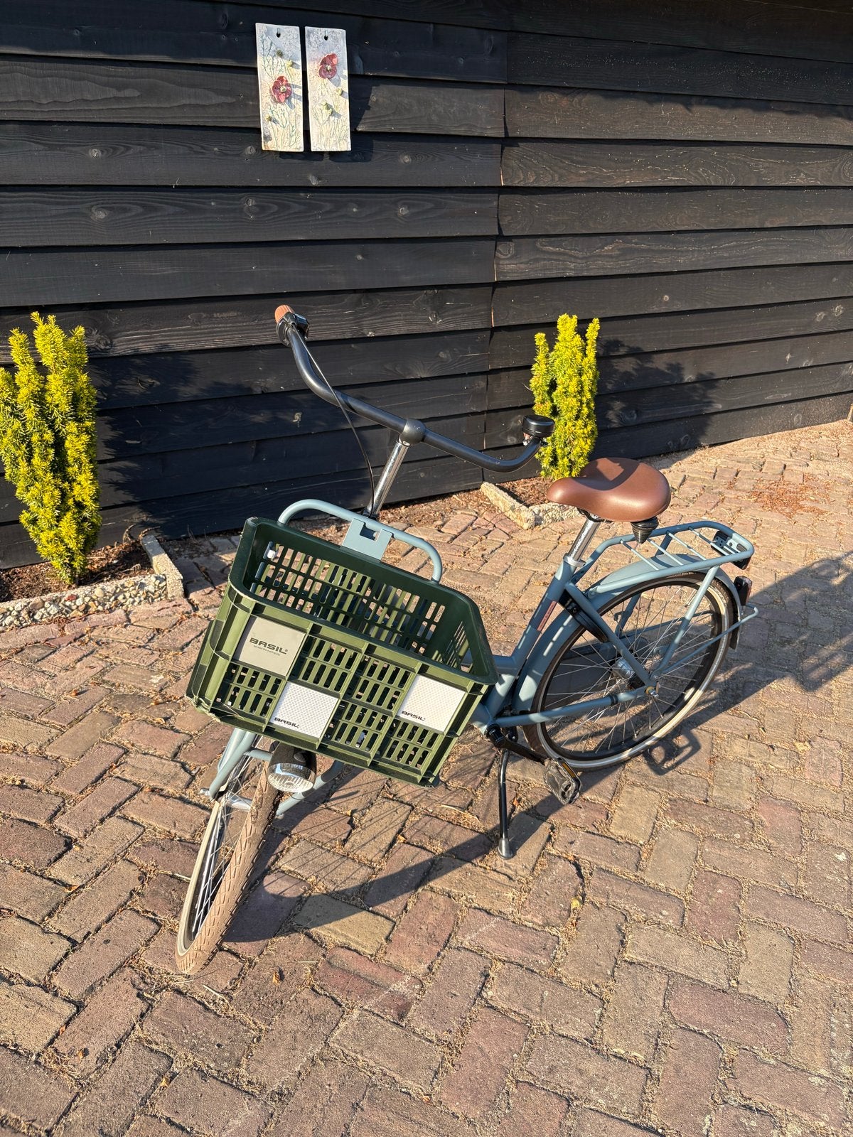 Cortina U4 Transport Mini M24 met krat - Zo goed als nieuw, (Extra) lage instap, Velgrem, Zo goed als nieuw, Minder dan 47 cm