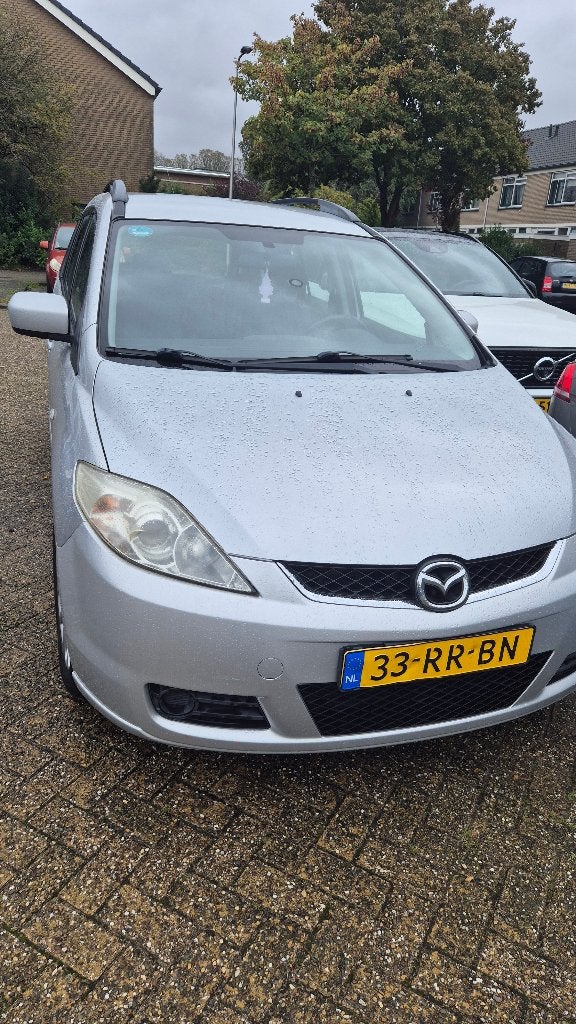 Mazda 5 1.8 2005 Grijs, 4 cilinders, Overige bekleding, 7 stoelen, Origineel Nederlands