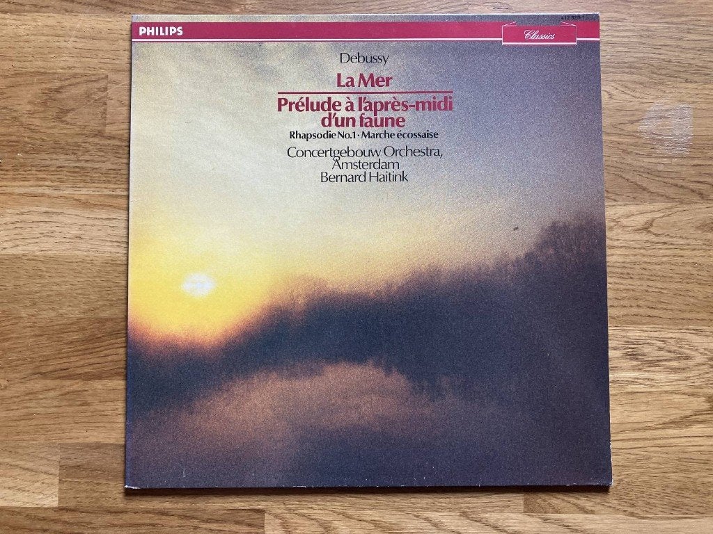 Claude Debussy / La Mer, Prélude À L'Après-Midi D'un Fa, Ophalen of Verzenden, Zo goed als nieuw, Overige formaten