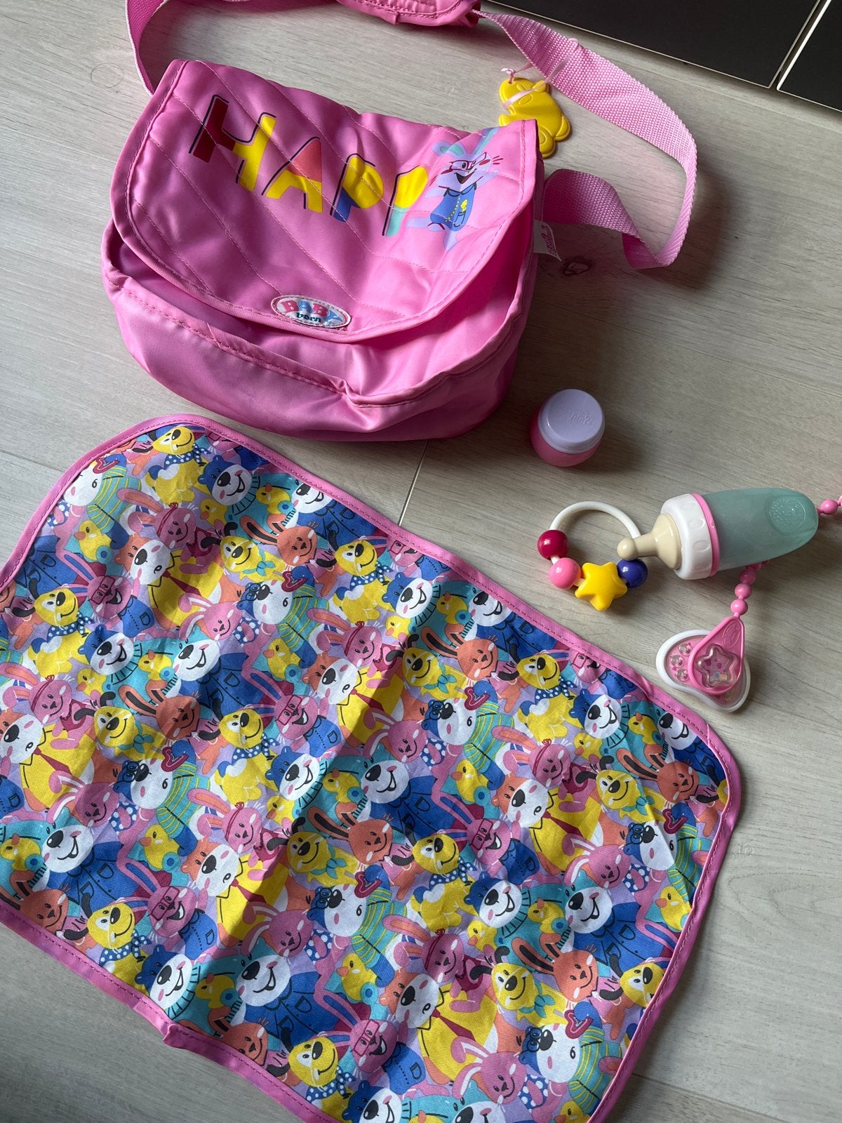 Baby Born luiertas met accessoires, Ophalen, Gebruikt, Babypop