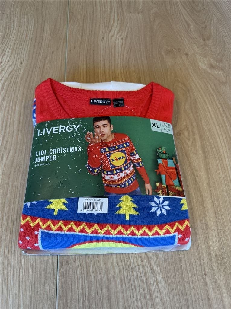 Lidl Livergy Kersttrui - Nieuw - Maat XL, Ophalen of Verzenden, Zo goed als nieuw, Maat 56/58 (XL)