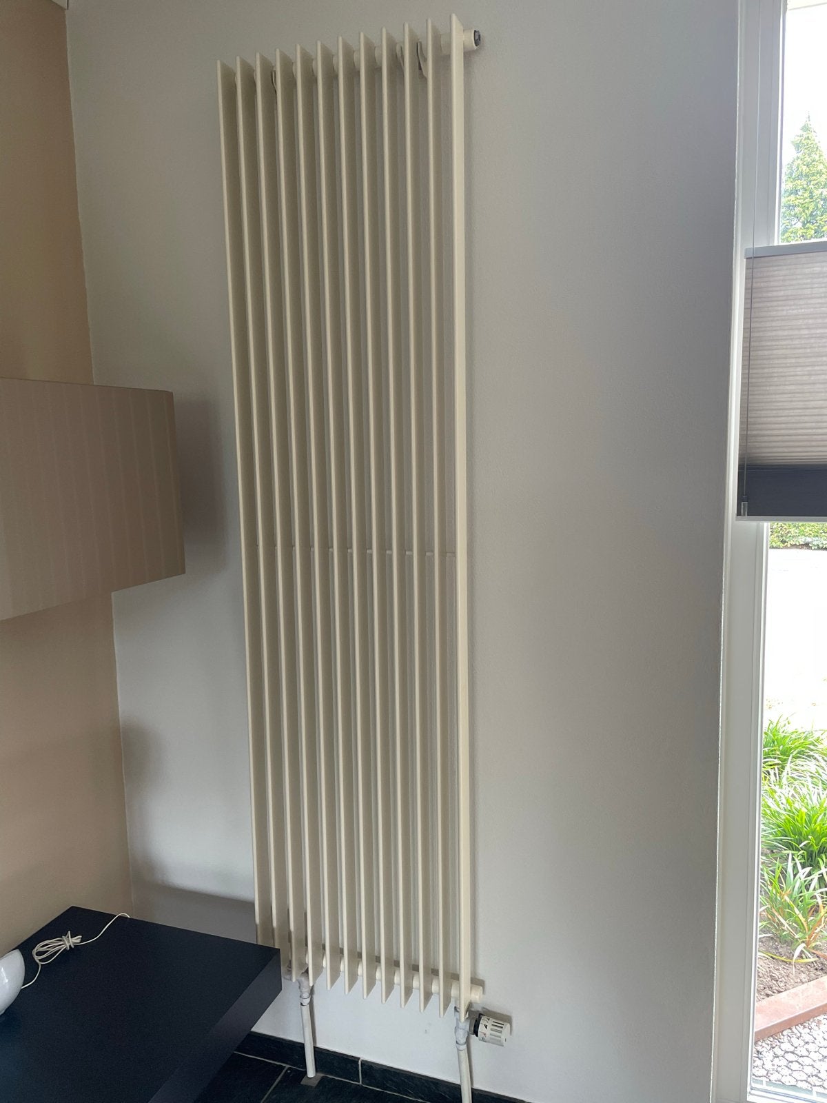Vasco verticale radiator met thermostaatkraan 200 x 50cm, Ophalen, Radiator, Minder dan 60 cm, 80 cm of meer