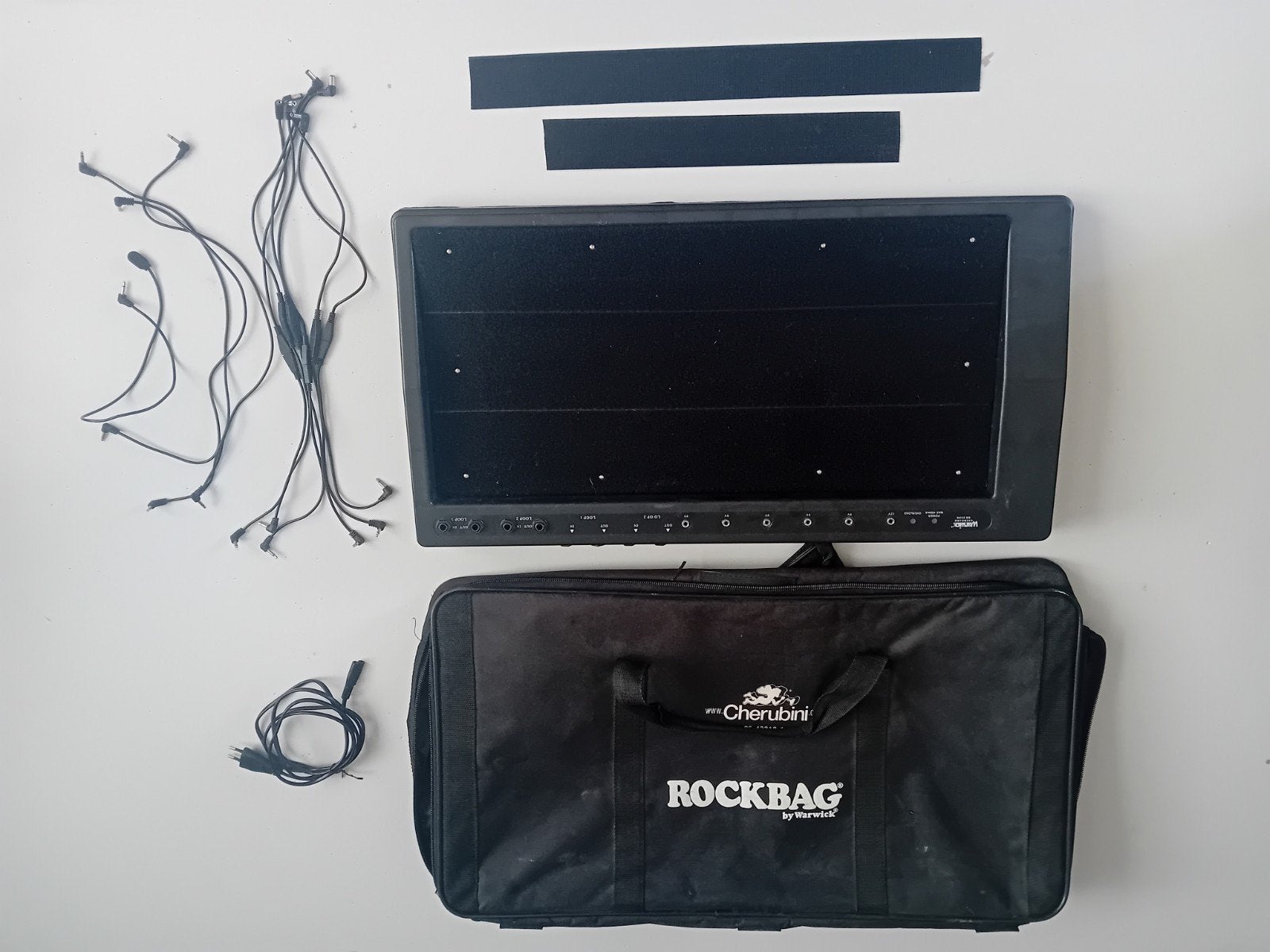 Warwick RB 23100 Gigboard Guitar Pedalboard with Case, Ophalen of Verzenden, Zo goed als nieuw, Overige instrumenten