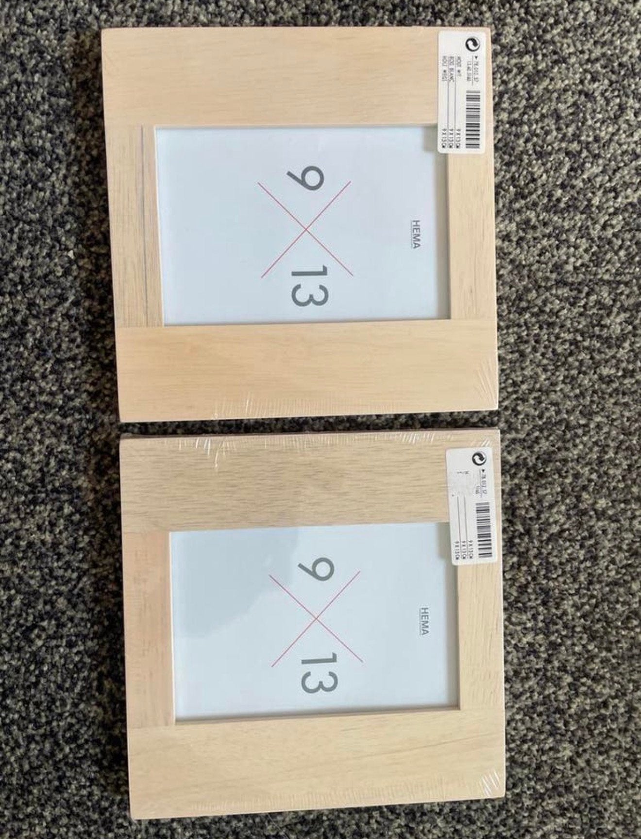 2 houten fotolijstjes- Hema, Ophalen of Verzenden, Nieuw