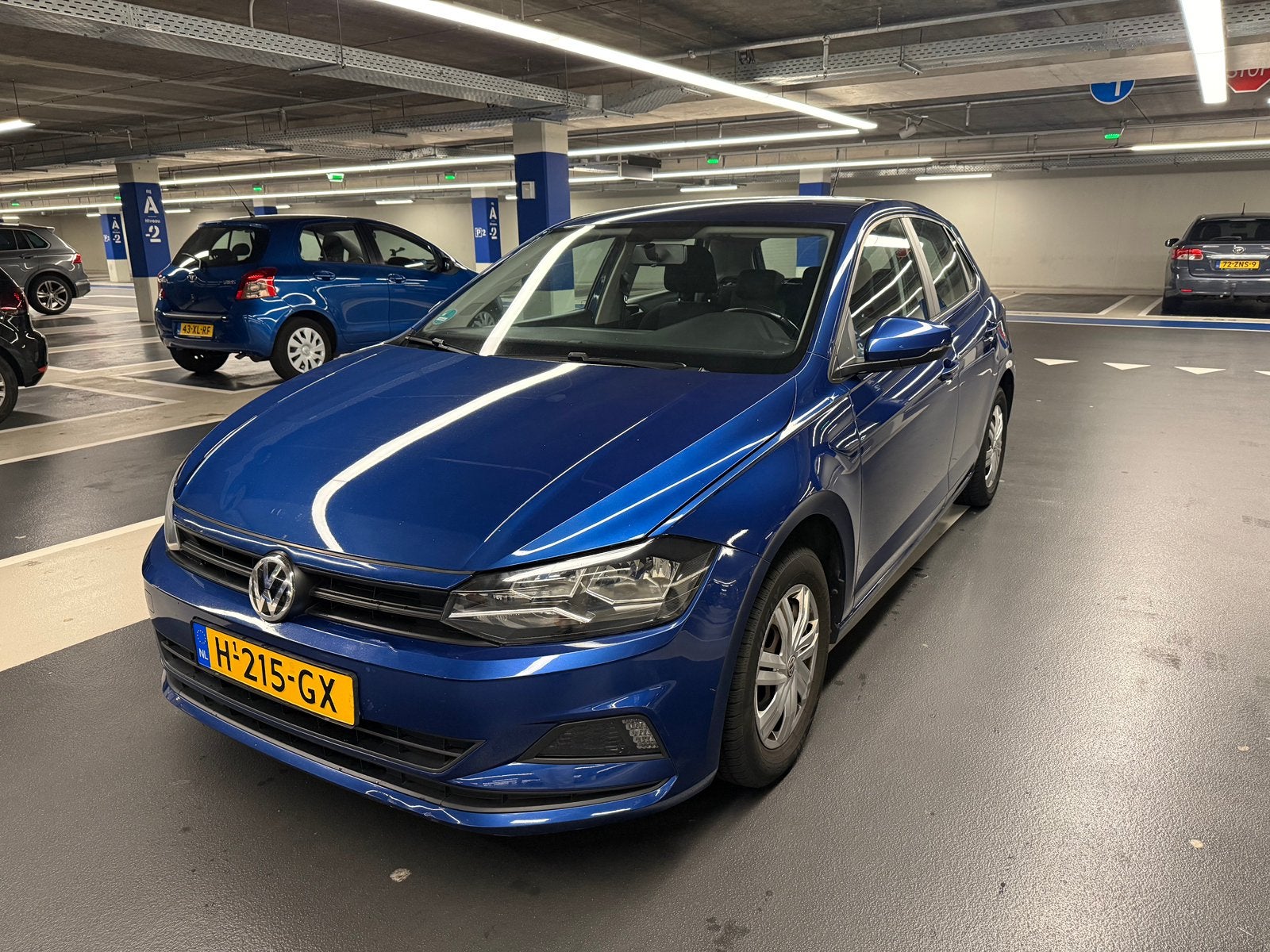 Volkswagen Polo 2018 | 1.0 | Cruise Control | Handgeschakeld, Auto's, 1005 kg, Stof, Blauw, 1000 kg