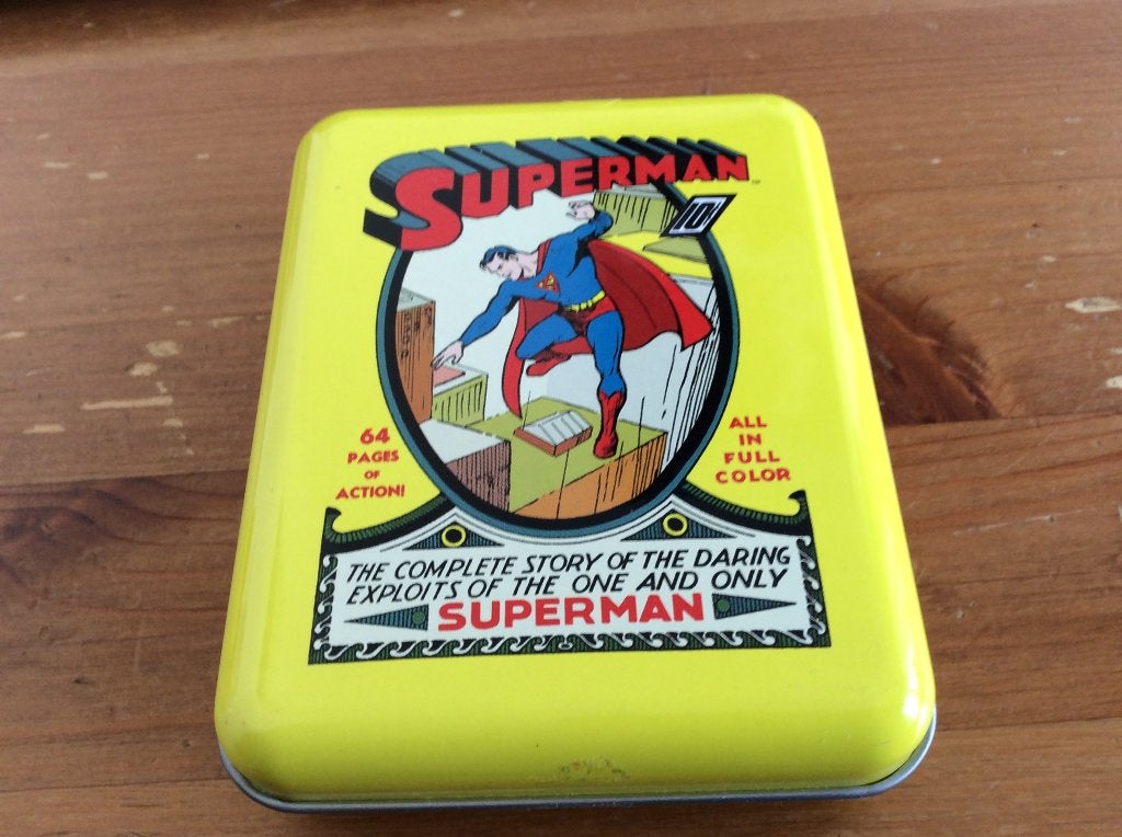 set speelkaarten Superman. Nieuw. In blikje, Verzamelen, Speelkaarten, Jokers en Kwartetten, Ophalen of Verzenden, Nieuw, Speelkaart(en)