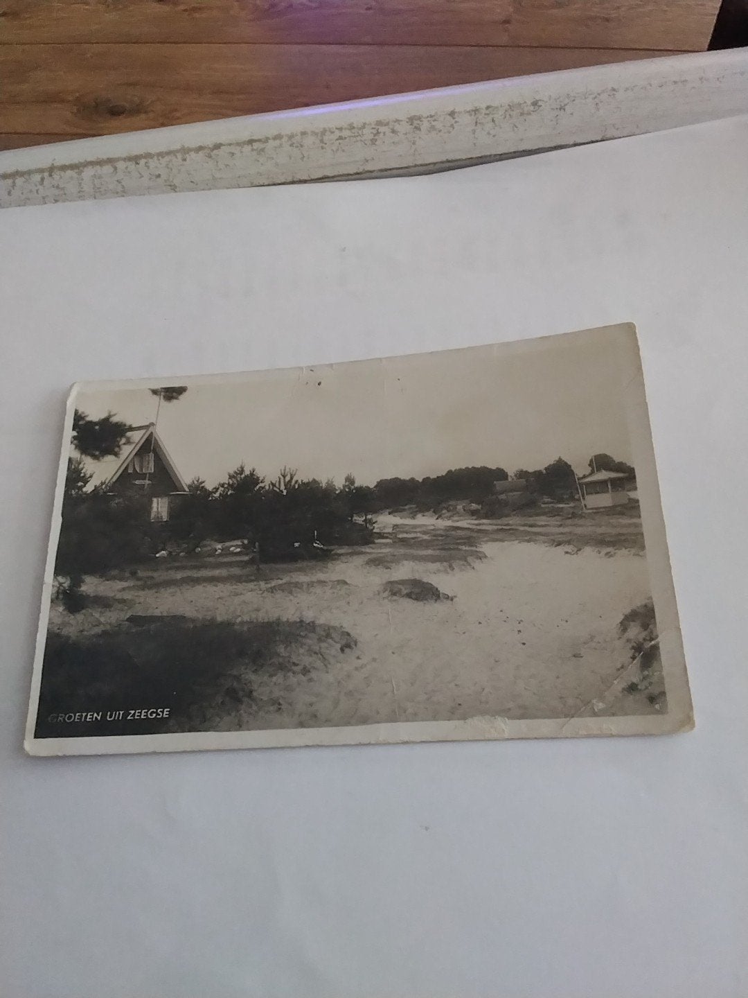 Oude ansichtkaart Groeten uit Zeegse, Drenthe, Ophalen of Verzenden, Voor 1920, Gelopen, Drenthe
