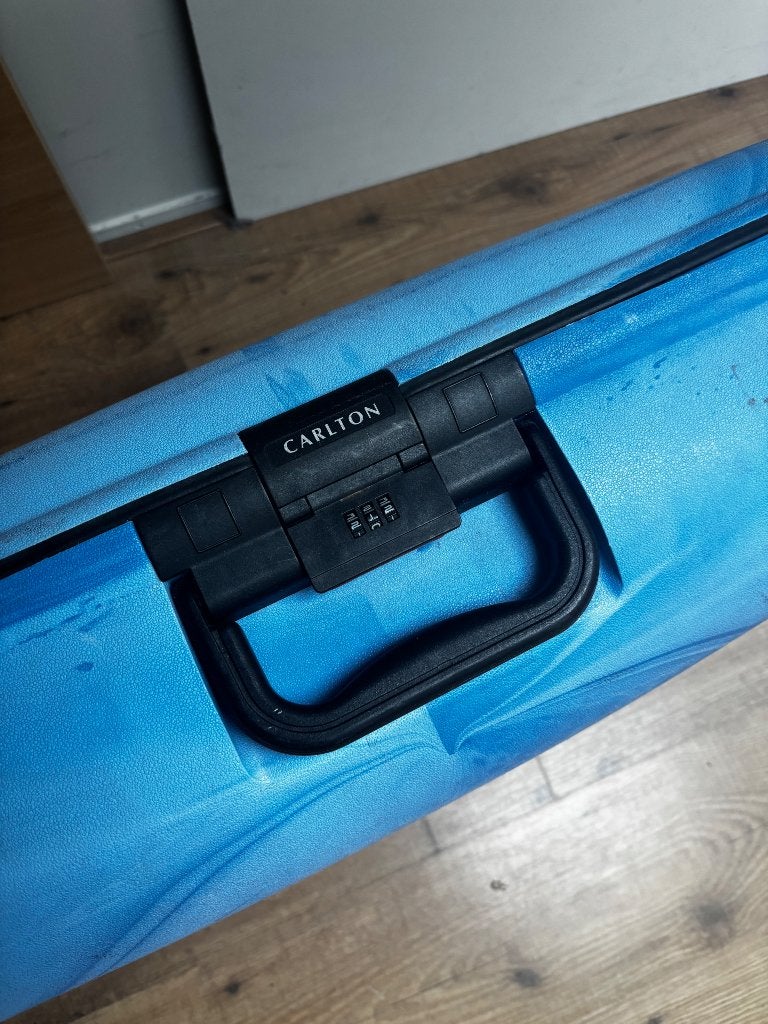 Reiskoffer gratis, Ophalen, Gebruikt, Blauw, 30 cm of meer