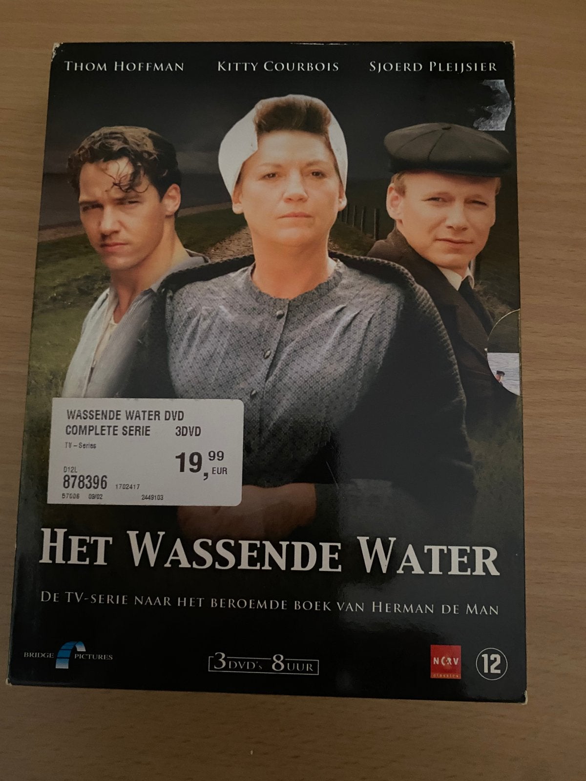 Het Wassende Water (Compleet), Cd's en Dvd's, Dvd's | Tv en Series, Drama, Zo goed als nieuw, Vanaf 12 jaar, Complete serie
