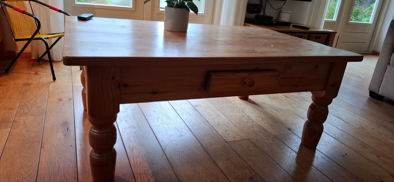 grenen salontafel, Ophalen, Gebruikt