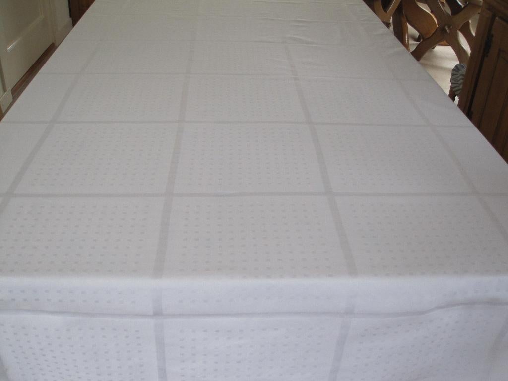 Fraai katoenen tafelkleed 120 cm bij 165 cm perfecte staat, Ophalen of Verzenden