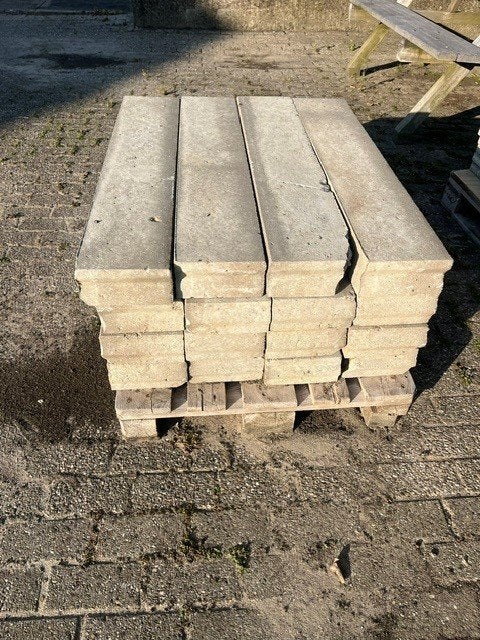 Opsluitband beton 100x20x10, Ophalen, Gebruikt, 100 tot 200 cm, Overige typen
