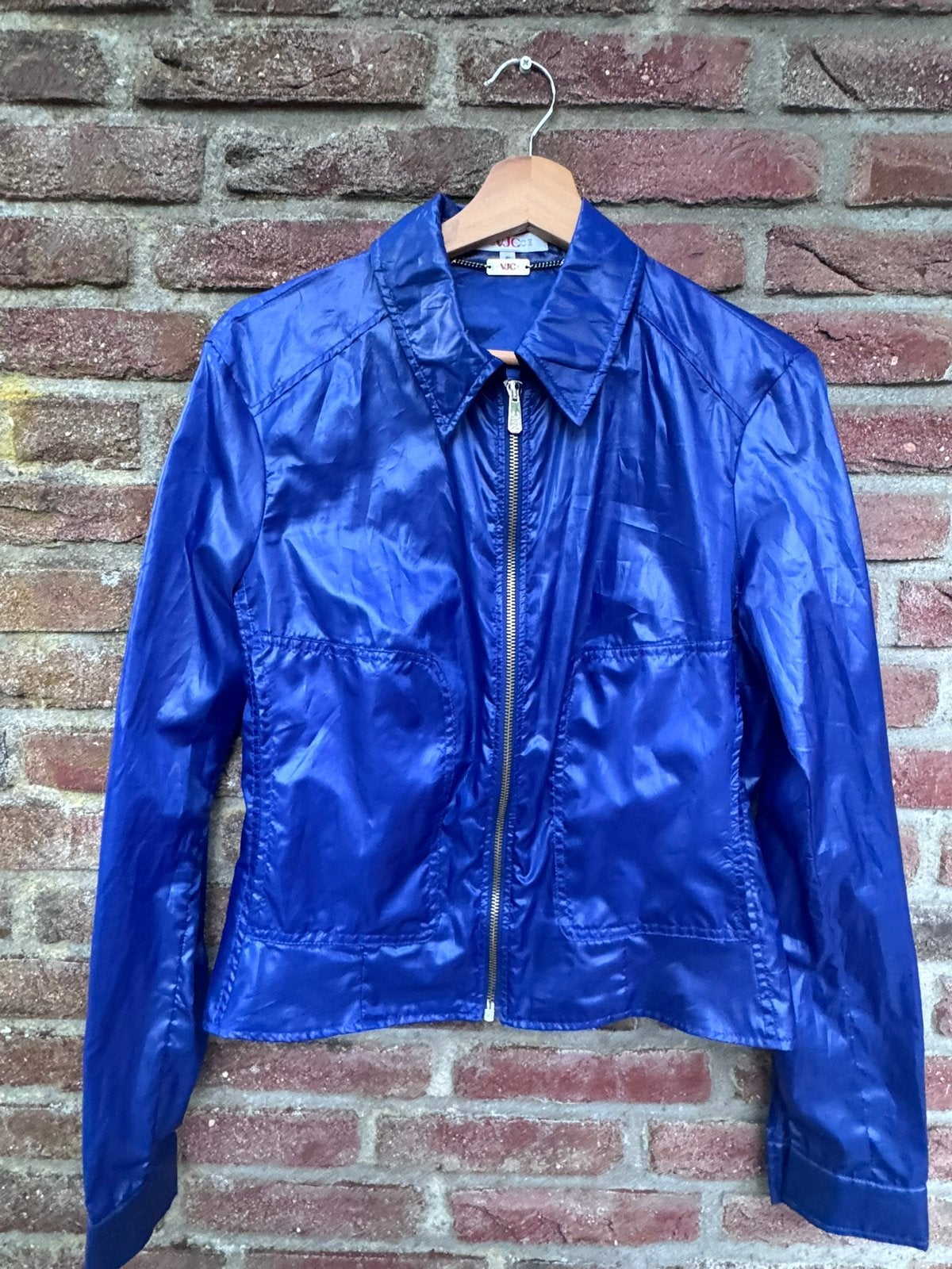 Versace jack, Ophalen, Nieuw, Maat 36 (S), Blauw