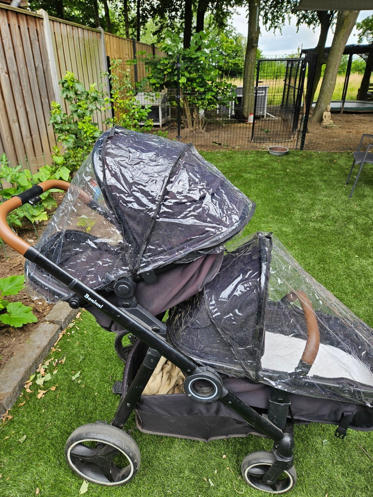 Baninni Duowagen met reiswieg en accessoires, Gebruikt, Combiwagen, Duowagen, Ophalen