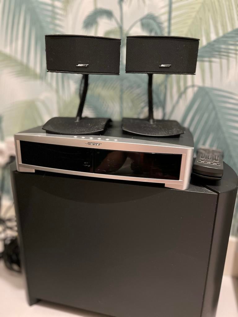 Bose 3-2-1 Home cinema systeem met DVD/CD Speler, Gebruikt, 2.1-systeem, Dvd-speler, Ophalen