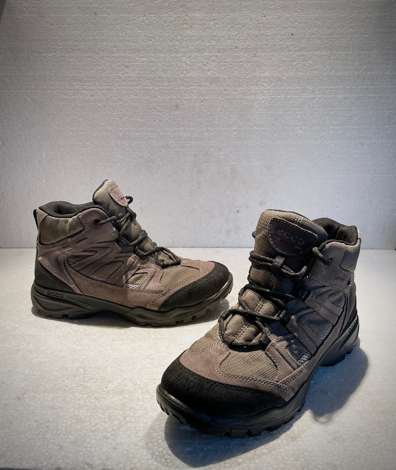Ecco Goretex Receptor Technology Comfort wandelschoenen 39, Kleding | Dames, Schoenen, Zo goed als nieuw, Grijs, Wandelschoenen