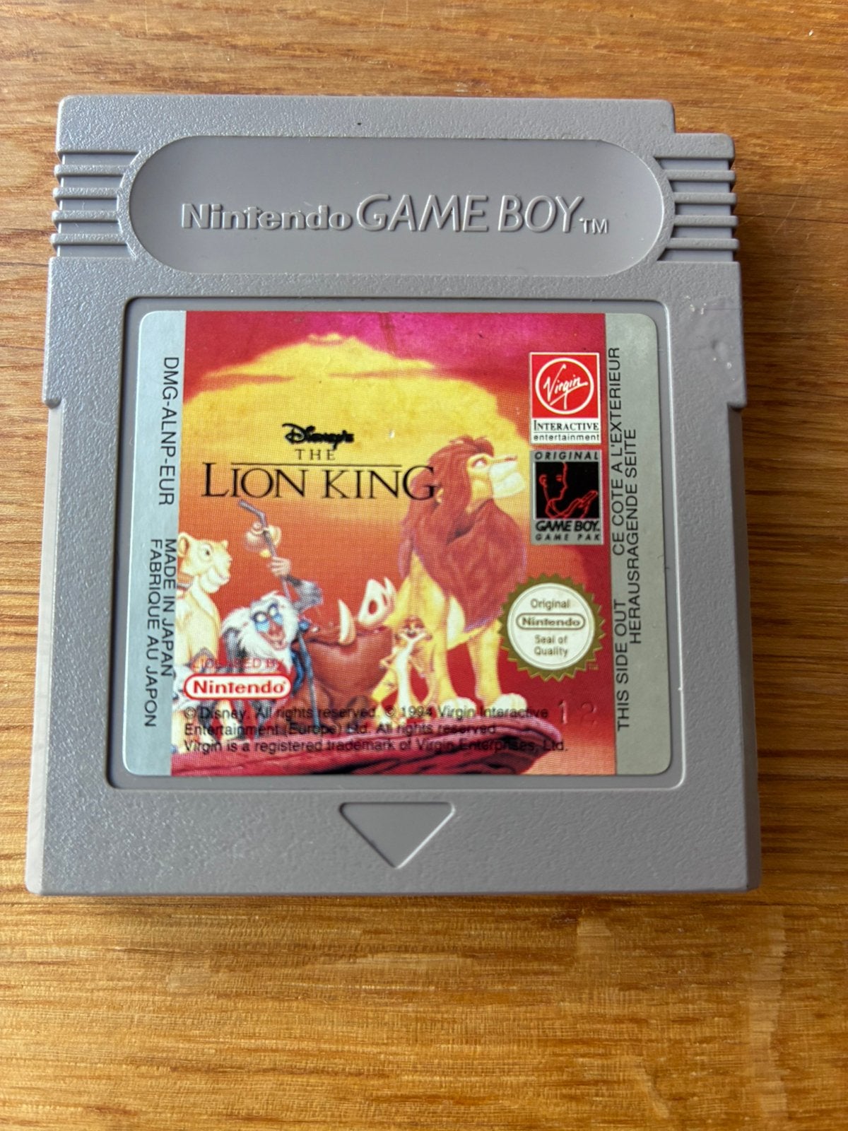 Lion King Nintendo Game Boy, Spelcomputers en Games, Avontuur en Actie, Gebruikt, 1 speler, Ophalen of Verzenden