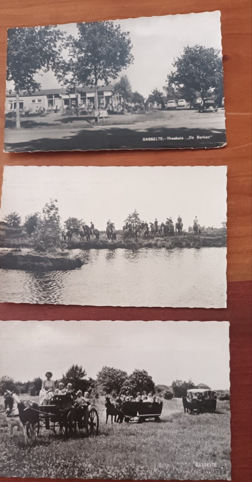 Oude ansichten kaarten, Verzamelen, Ophalen of Verzenden, 1940 tot 1960, Gebruikt