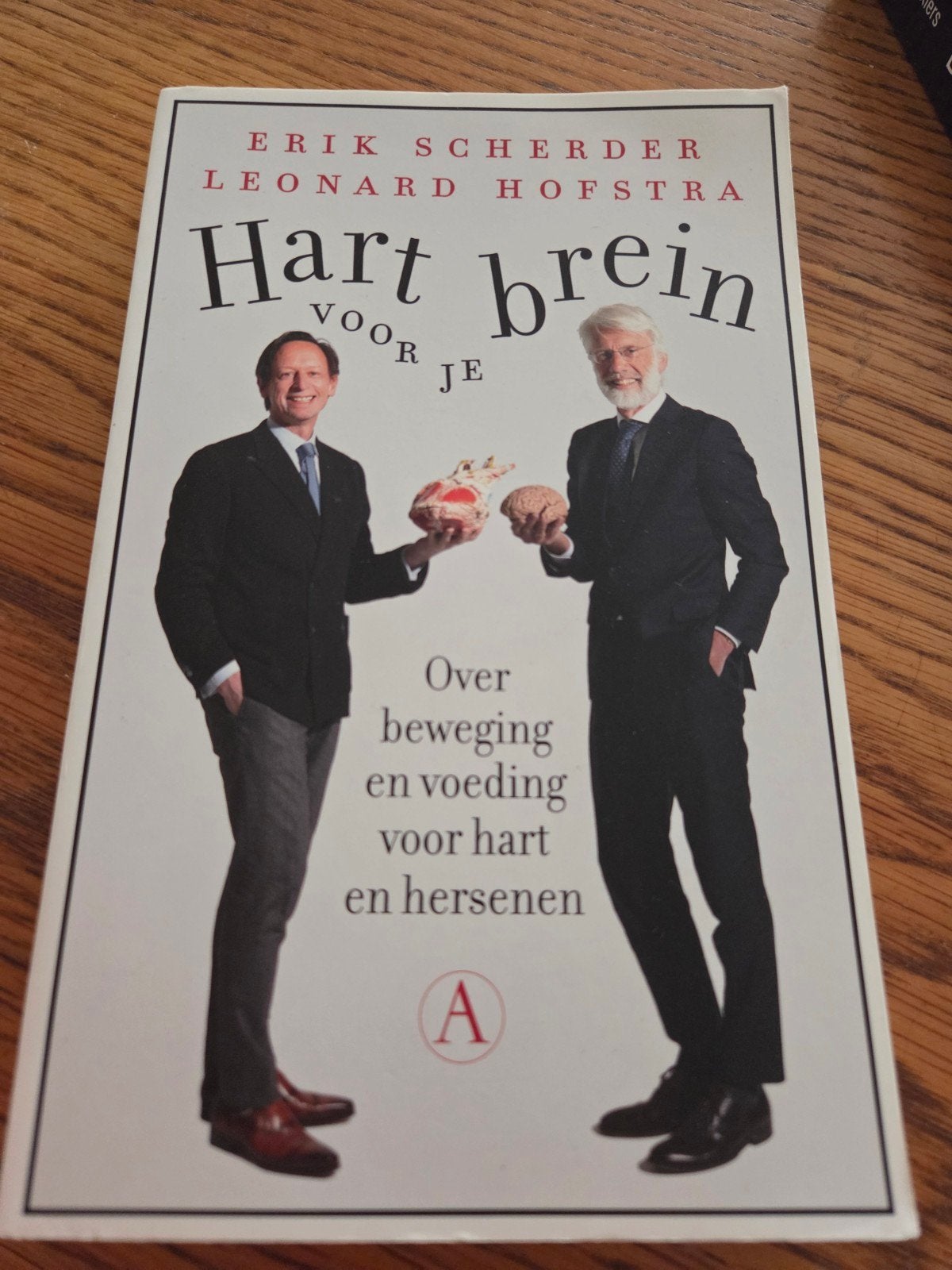 Erik Scherder - Hart voor je brein, Ophalen of Verzenden, Zo goed als nieuw, Erik Scherder; Leonard Hofstra