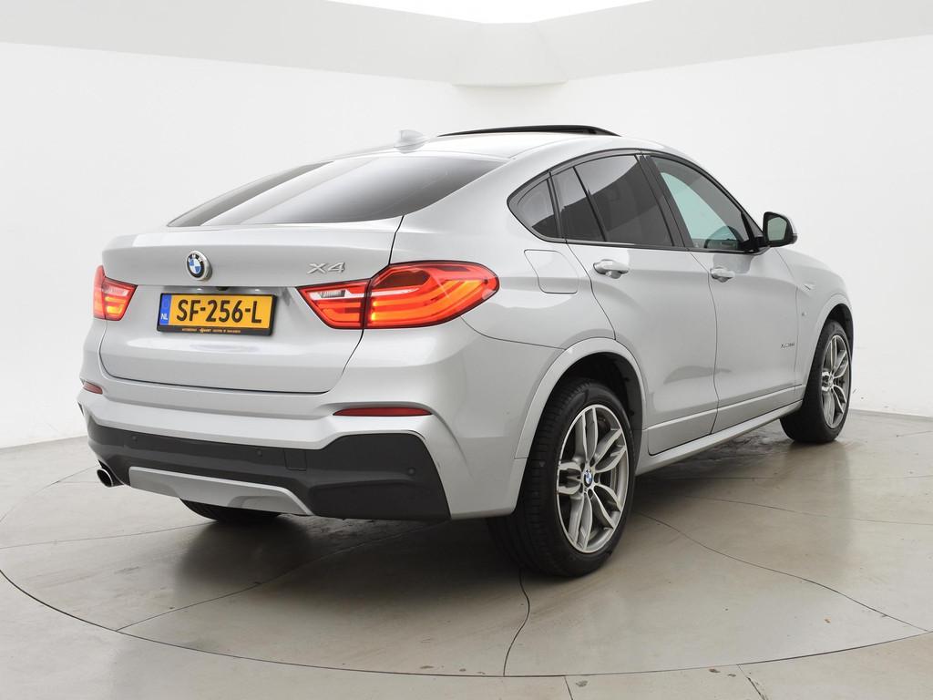 BMW X4 xDrive20d 190 PK M-SPORT + SCHUIFDAK | HEAD-UP | 360, Auto's, Automaat, 2000 kg, Leder en Stof, Bedrijf