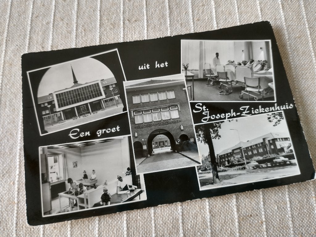 Eindhoven - Een groet uit het St. Joseph-Ziekenhuis, Ophalen of Verzenden, 1960 tot 1980, Gelopen, Noord-Brabant