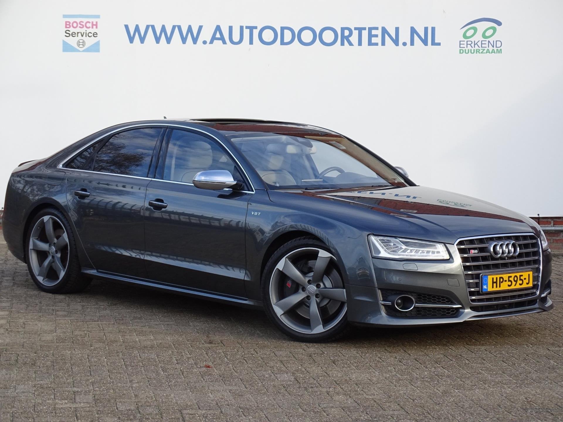 Audi A8 4.0 TFSI S8 quattro Pro Line+|B&O Advanced|Carbon|Al, Auto's, Audi, Automaat, Gebruikt, Adaptive Cruise Control, 520 pk