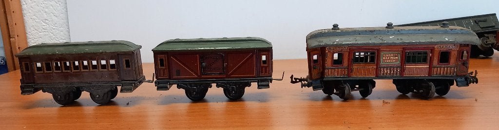 Bing Nurnberg Bavaria opwindtrein set spoor 0 jaren 1920, Ophalen