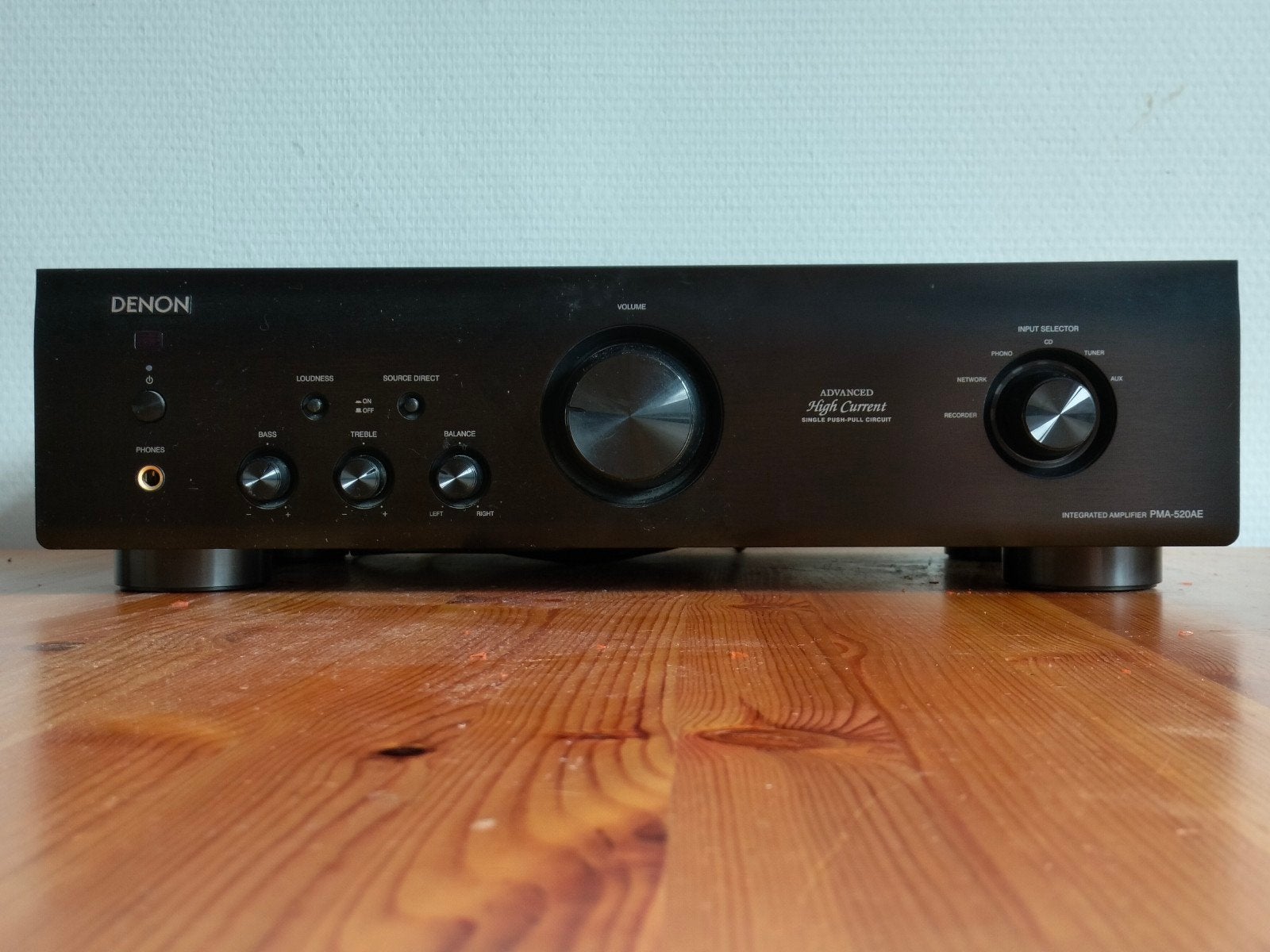 Denon PMA-520AE  Versterker met Afstandsbedienin, Ophalen, Denon