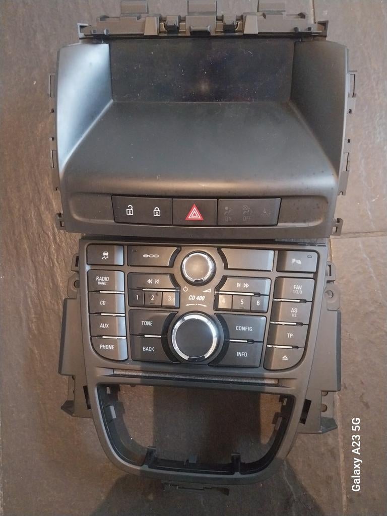 Opel Astra J / Insignia CD400 Radio Navigatie Unit, Auto diversen, Autoradio's, Gebruikt, Ophalen of Verzenden