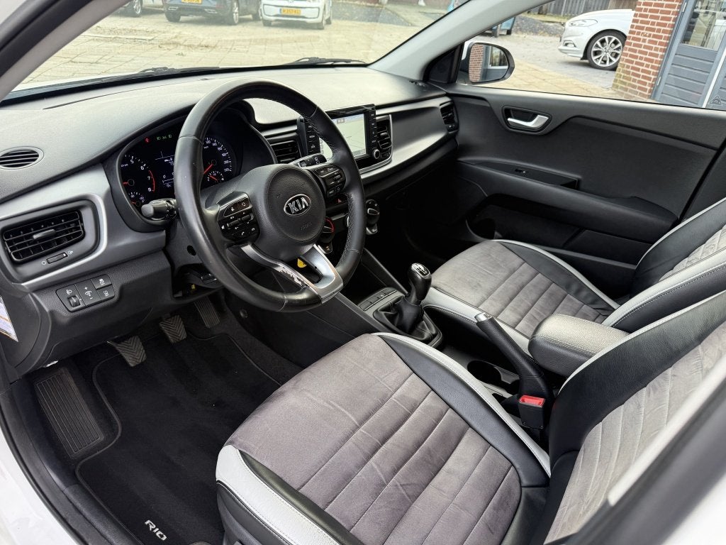 Kia Rio 1.0 T-GDi 100PK Design Edition | Navi | Camera | Cru, Auto's, Dealer onderhouden, Gebruikt, Origineel Nederlands, Handgeschakeld