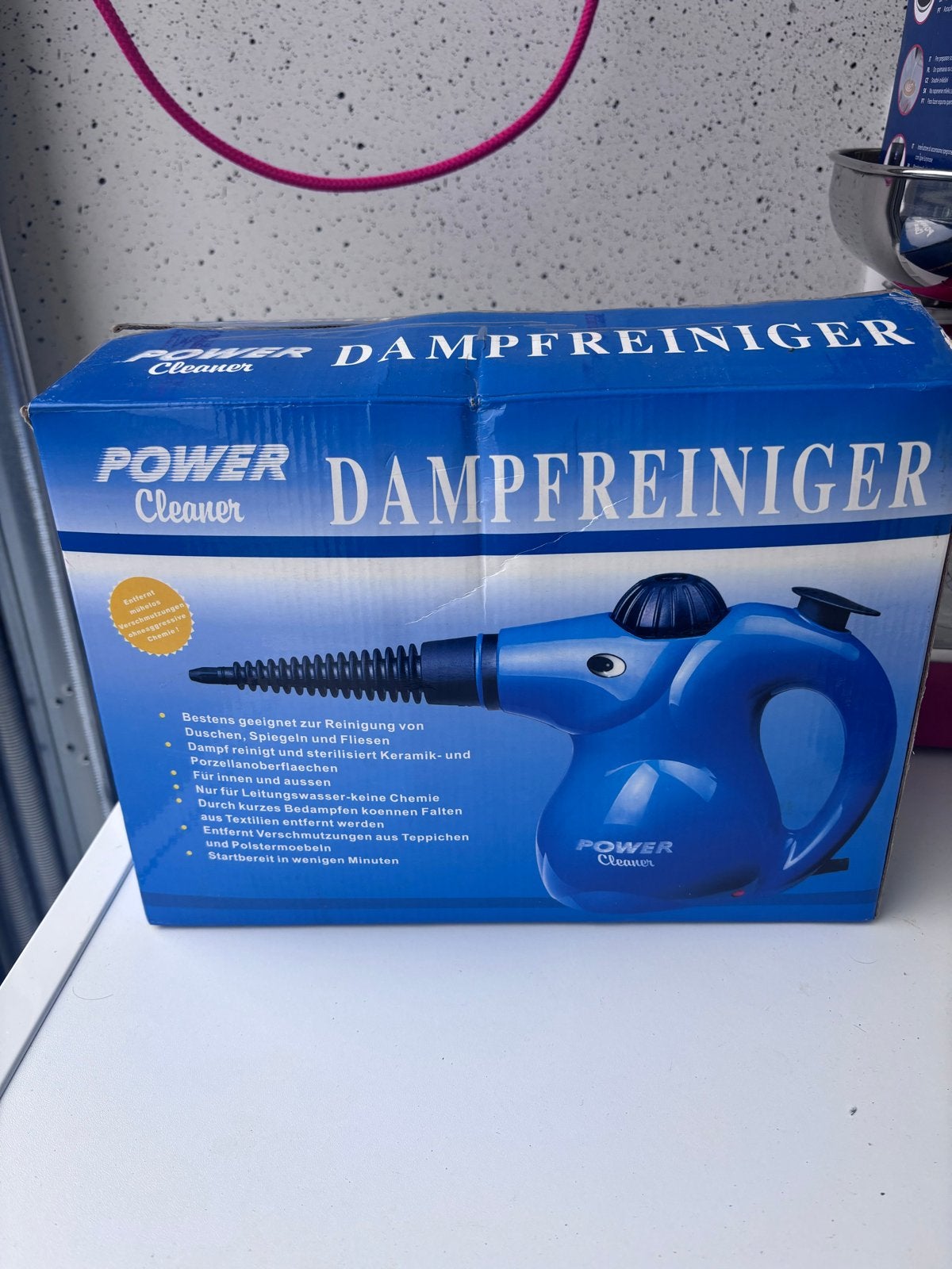 Nieuwe Power Cleaner Stoomreiniger - Verzending mogelijk, Witgoed en Apparatuur, Stoomapparaten, Ophalen of Verzenden, Nieuw, Stoomreiniger