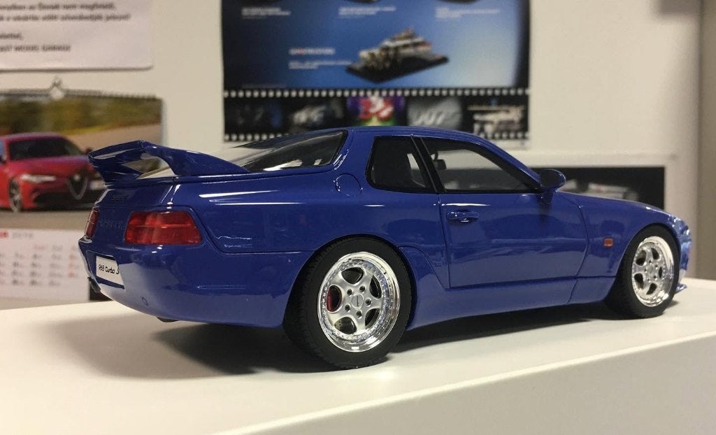 1:18 Porsche 968 Turbo S Maritime Blue 1993 GT Spirit GT201, Hobby en Vrije tijd, Overige merken, Info@gts-models.com, 2, rue de l'écusson, Zone commerciale Oxygène Sud, Josselin, 56120, FR
