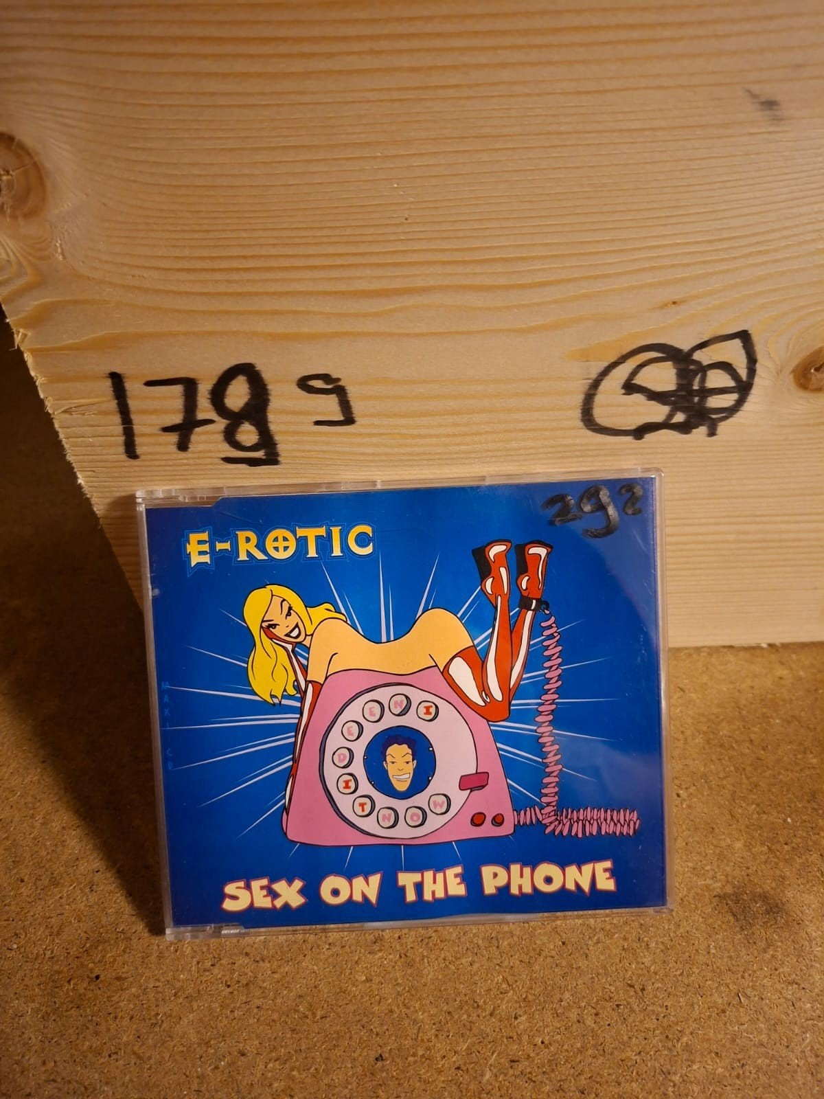 E-Rotic - Sex on the Phone CD Single, Gebruikt, Pop, Ophalen of Verzenden, Single
