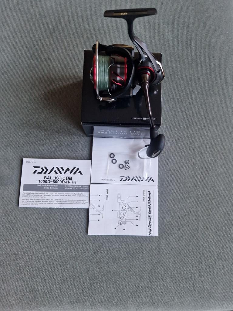 Daiwa ballistic 5000, Ophalen of Verzenden, Zo goed als nieuw, Molen