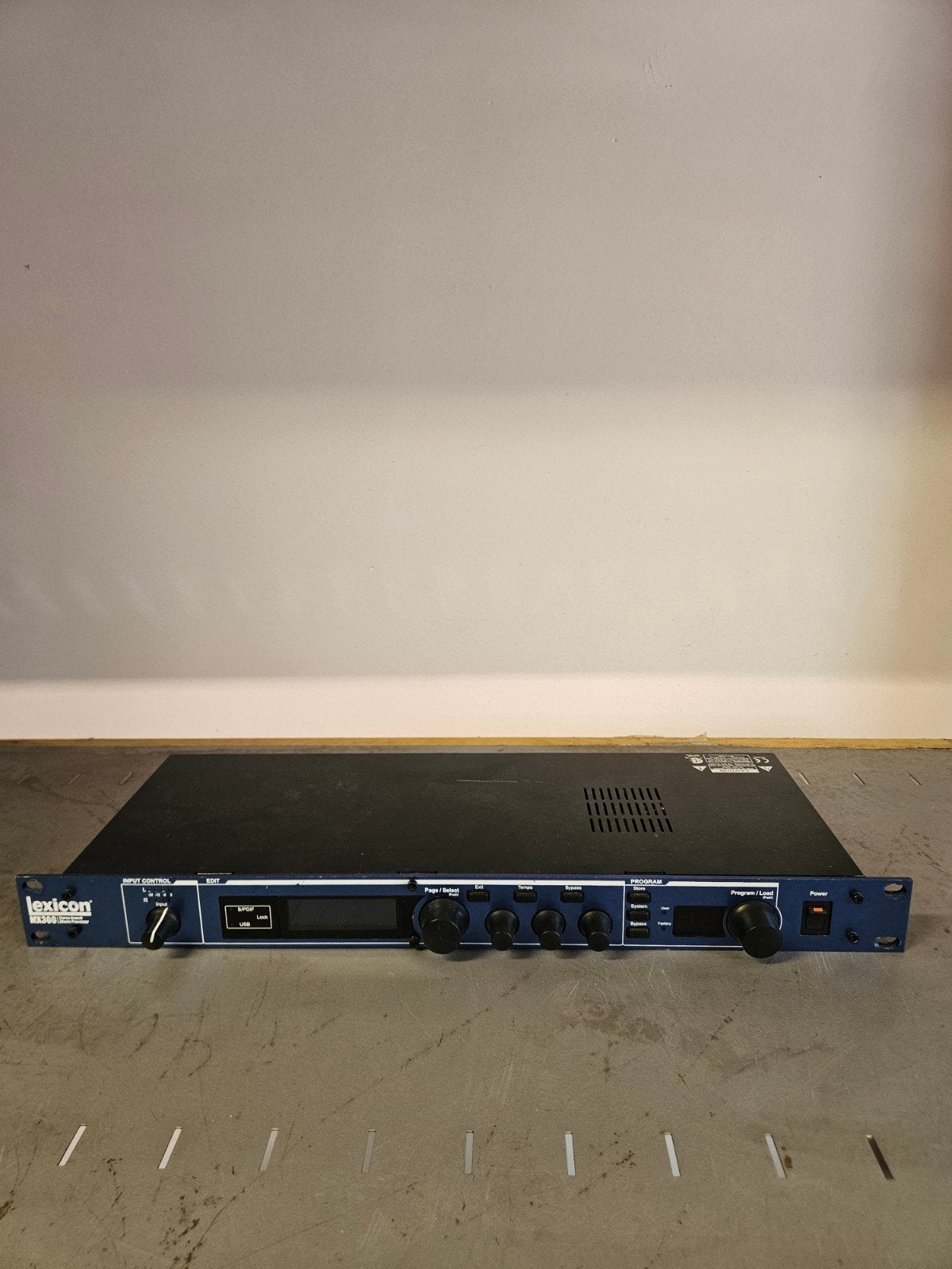Lexicon stereo reverb effect processor - zgan, Muziek en Instrumenten, Effecten, Verzenden, Zo goed als nieuw, Reverb