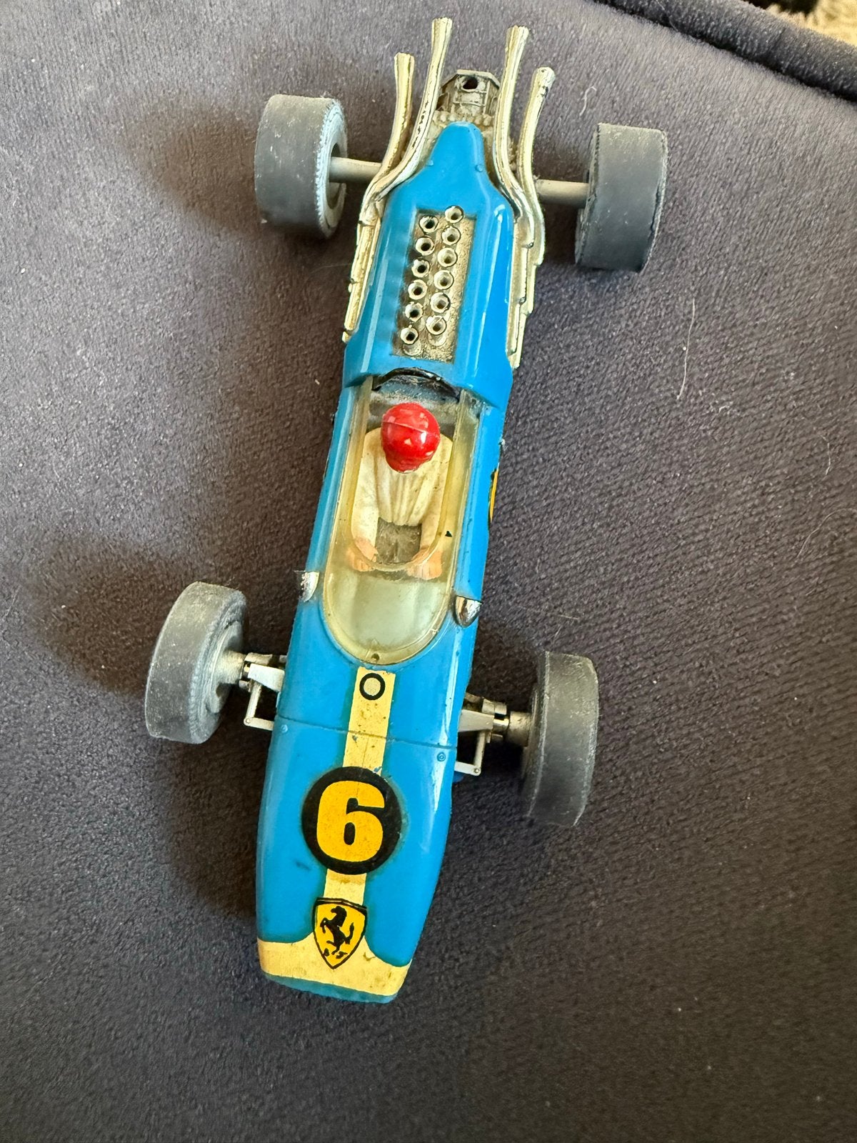 Fleischmann Auto-Rallye 3200 Ferrari,  Vintage model, Gebruikt, Ophalen of Verzenden, Elektrisch, Fleischmann
