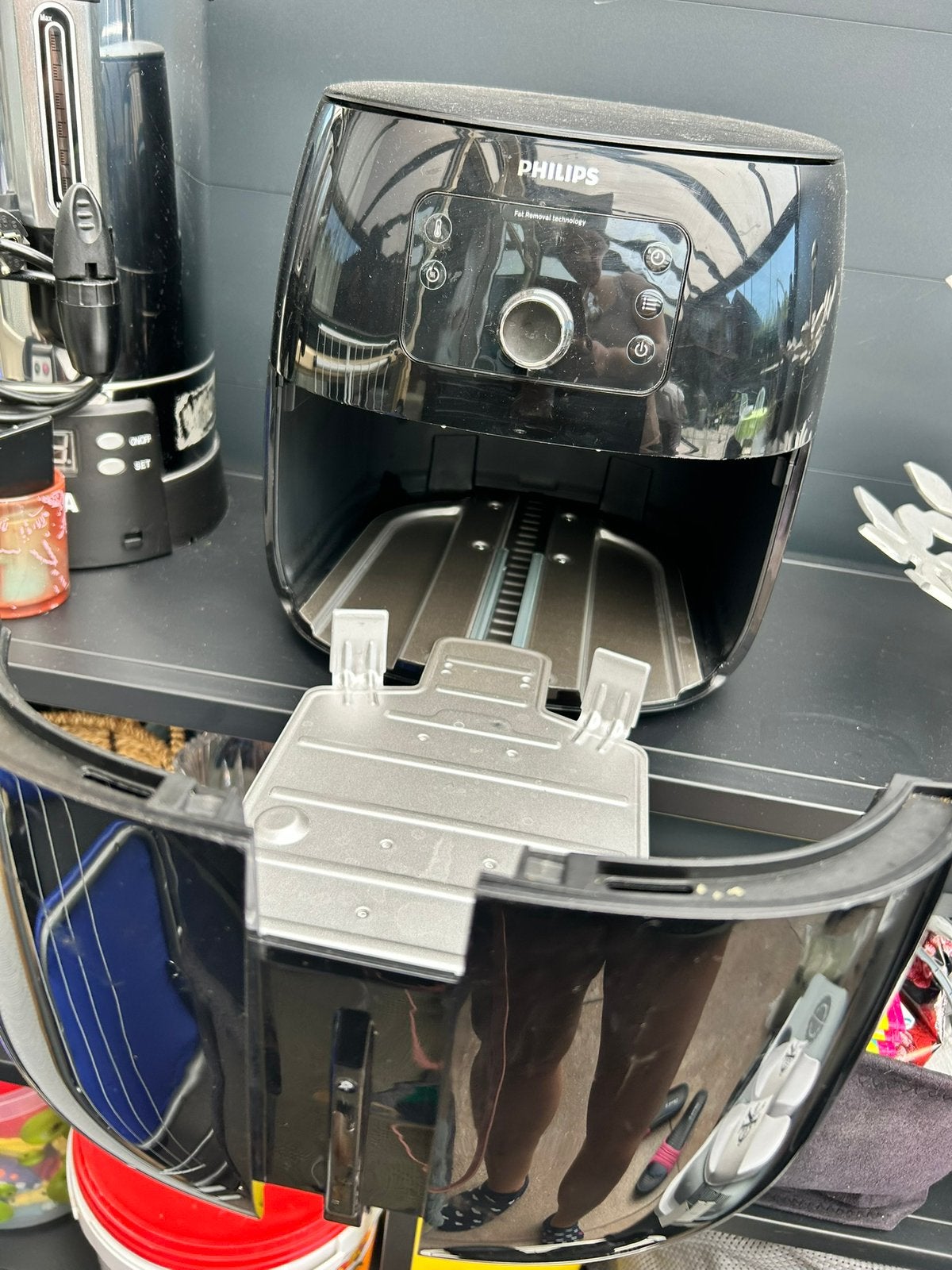 Philips airfryer XXL premuim model, Witgoed en Apparatuur, Ophalen, Zo goed als nieuw, Airfryer XXL