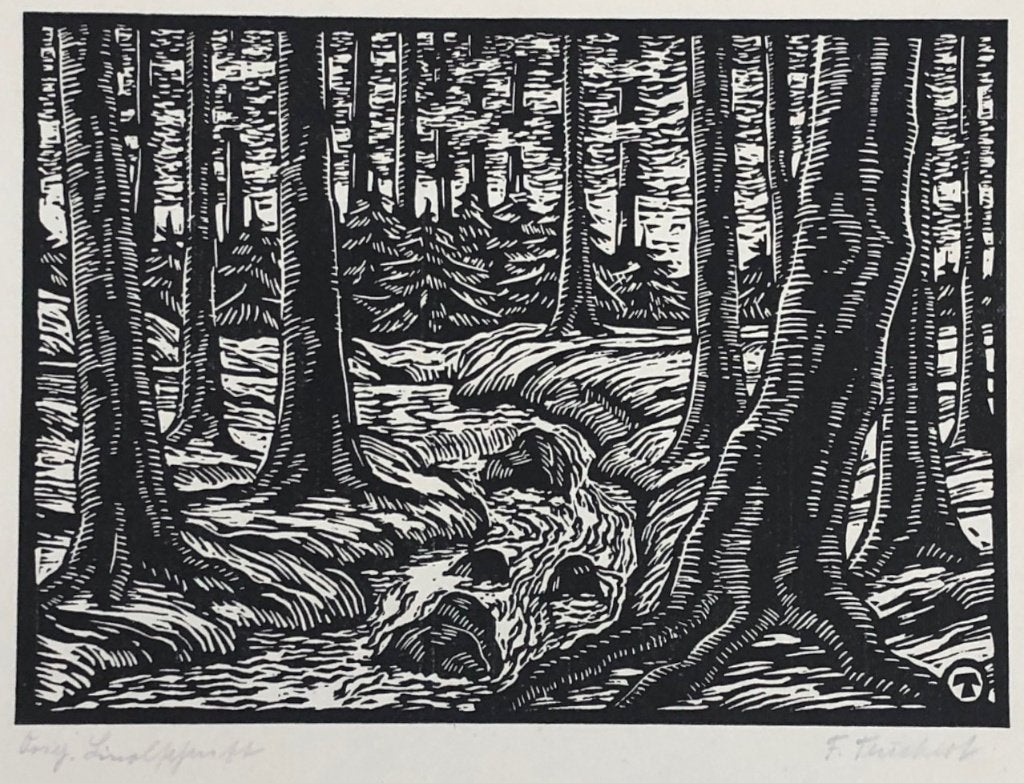 Mooie, betaalbare kunst v/h Grafiekkabinet Fritz Teuchert, Ophalen of Verzenden