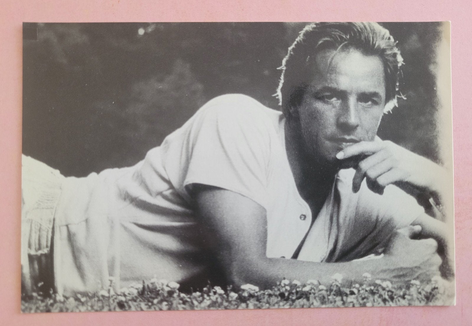 Don Johnson - Ansichtkaart, Verzamelen, Ophalen, Zo goed als nieuw, Foto of Kaart