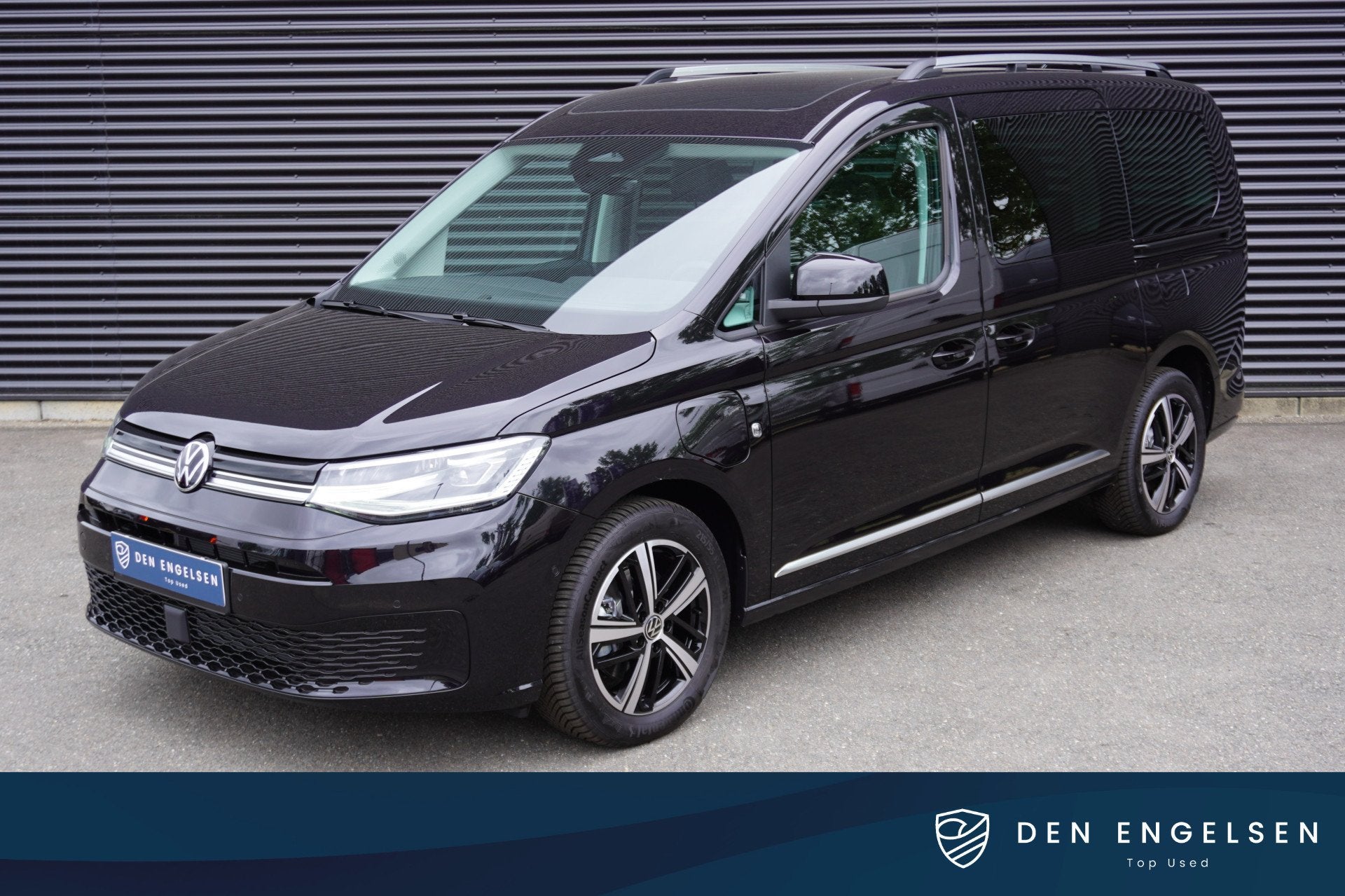 Volkswagen Caddy Maxi L2 150pk Plug-in Hybride Style Trekhaa, Auto's, Euro 6, 4 cilinders, 150 pk, Zwart
