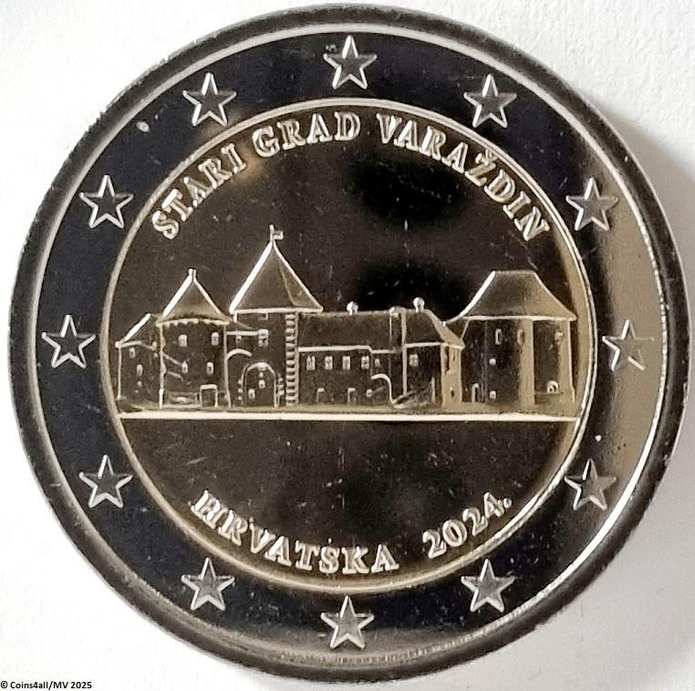 Kroatië bijzondere 2 euromunten UNC 2023 - 2025, Ophalen of Verzenden, Overige landen, 2 euro, Losse munt