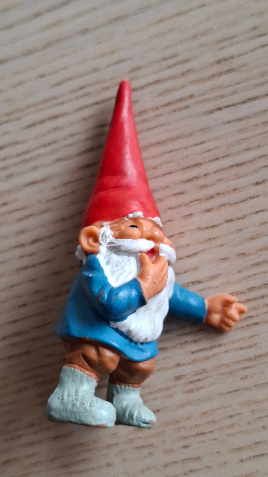 Vintage David de Kabouter figuurtje - Jaren '80, Ophalen of Verzenden, Gebruikt