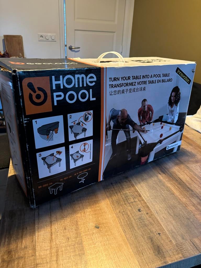 Home Pool, Ophalen, Zo goed als nieuw, Pooltafel